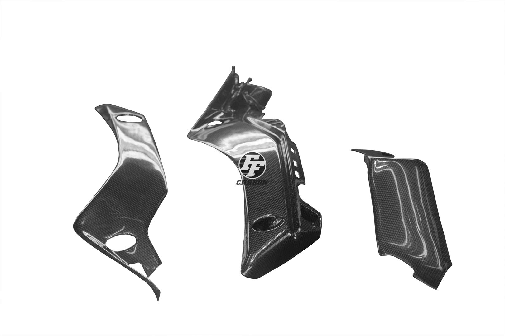 Carbon Untere Rahmenverkleidung für Yamaha R1 ab 2015 von F&F Carbon