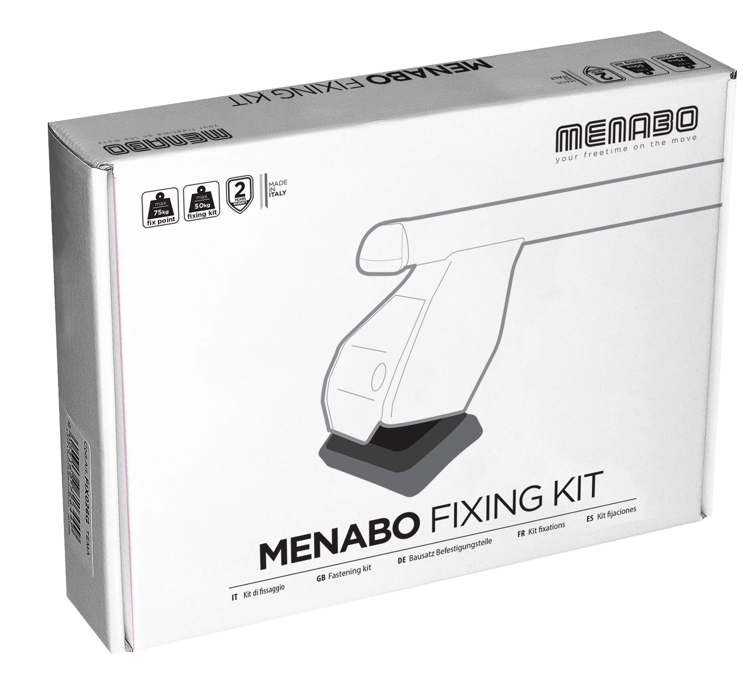 MENABO - Tema Fixation Kit 030G 5 - FIX030G von F. LLi Menabo SRL