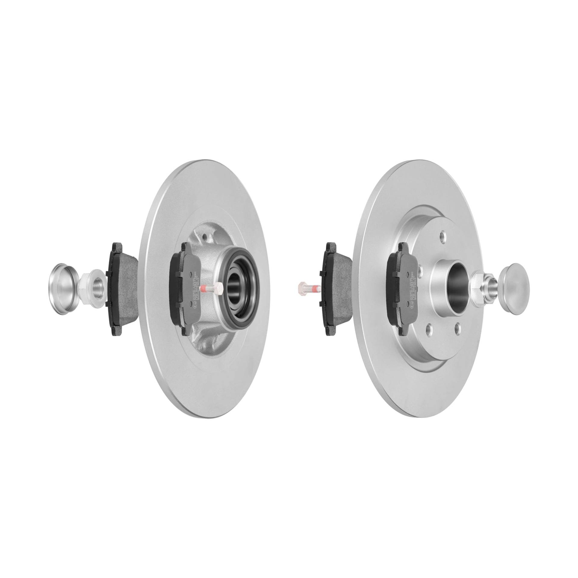 BREMSSCHEIBEN Ø274MM + BREMSBELÄGE HINTEN FÜR MERCEDES CITAN RENAULT KANGOO von f.becker_line