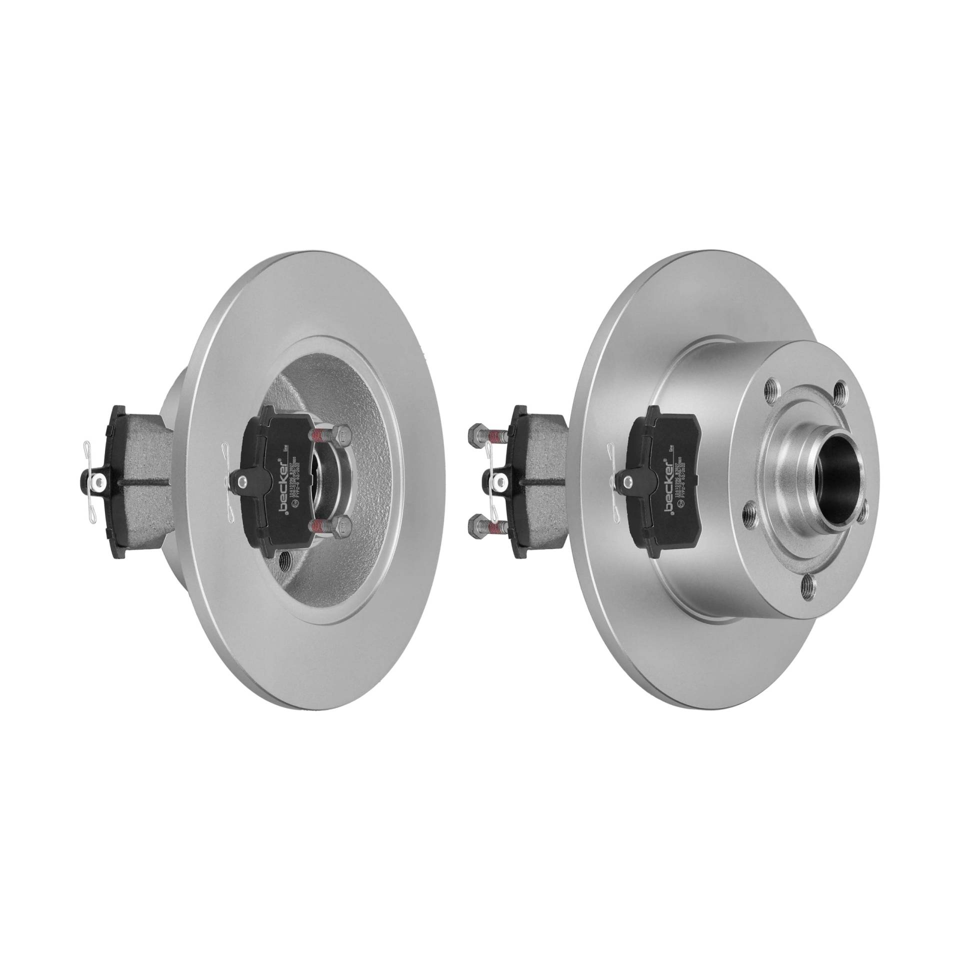 F.BECKER_LINE BREMSSCHEIBEN Ø245MM + BREMSBELÄGE HINTEN FÜR AUDI A4 B5 AUDI VAG von f.becker_line