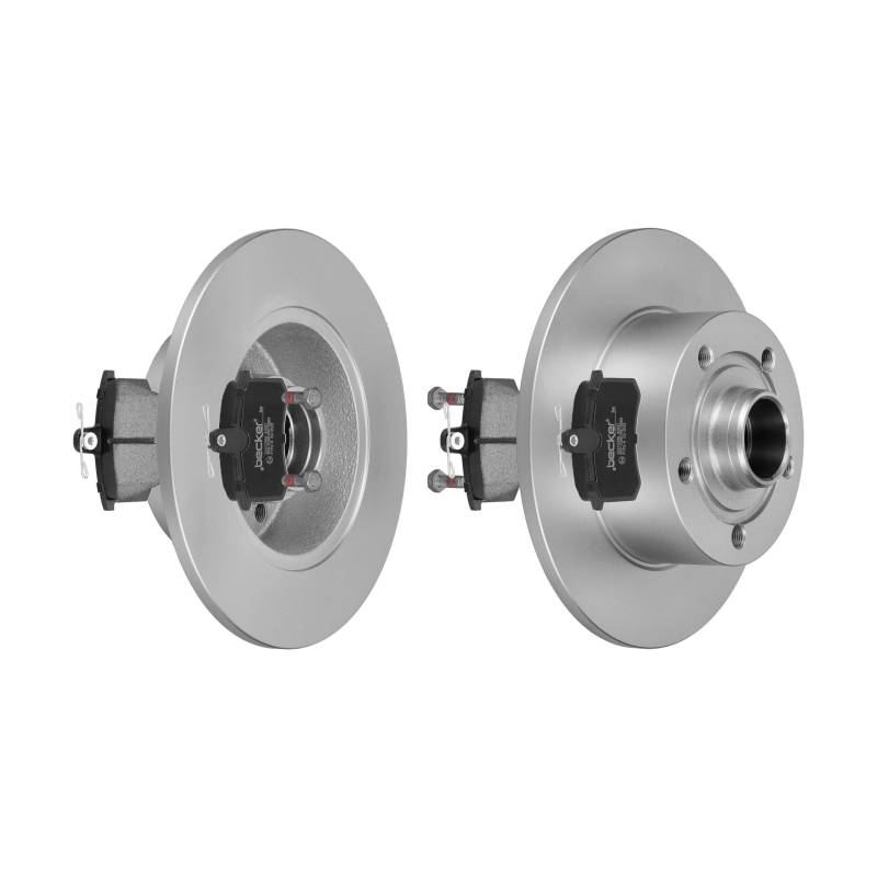 F.BECKER_LINE BREMSSCHEIBEN Ø245MM + BREMSBELÄGE HINTEN FÜR AUDI A4 B5 AUDI VAG von f.becker_line