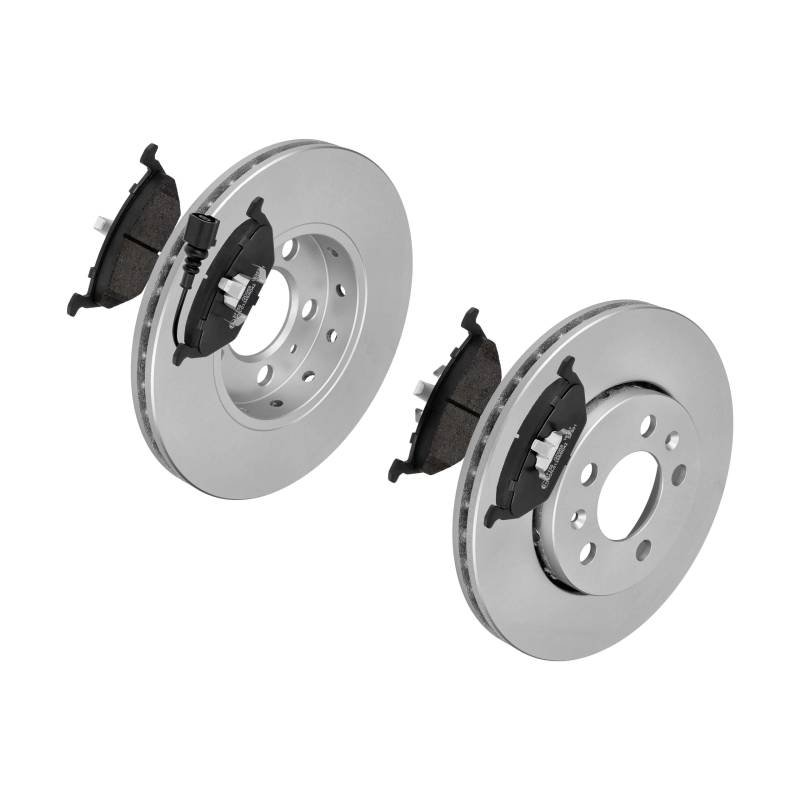 F.BECKER_LINE BREMSSCHEIBEN Ø256MM + BREMSBELÄGE VORNE FÜR AUDI A3 SKODA von f.becker_line