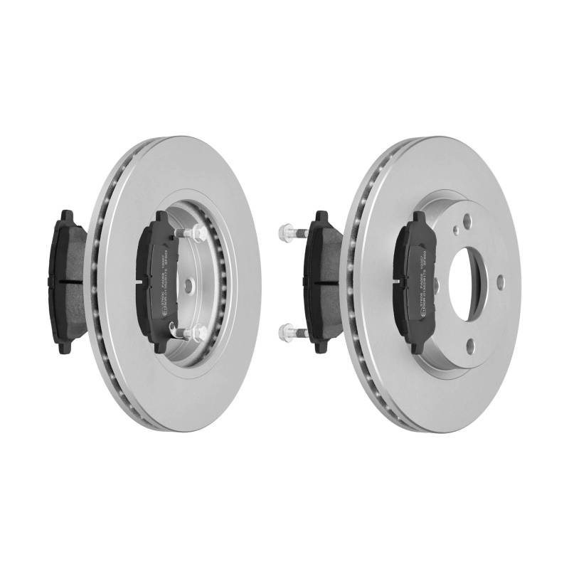 F.BECKER_LINE BREMSSCHEIBEN Ø258MM + BREMSBELÄGE VORNE FÜR FORD FIESTA VI FORD von f.becker_line
