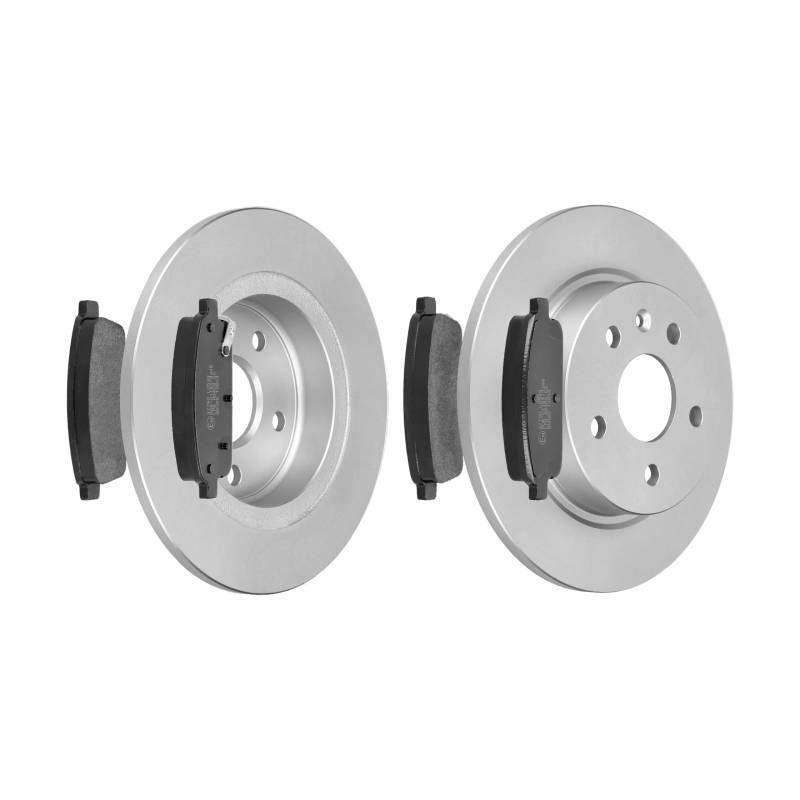 F.BECKER_LINE BREMSSCHEIBEN Ø268MM + BREMSBELÄGE HINTEN FÜR OPEL ASTRA J MK VI von f.becker_line