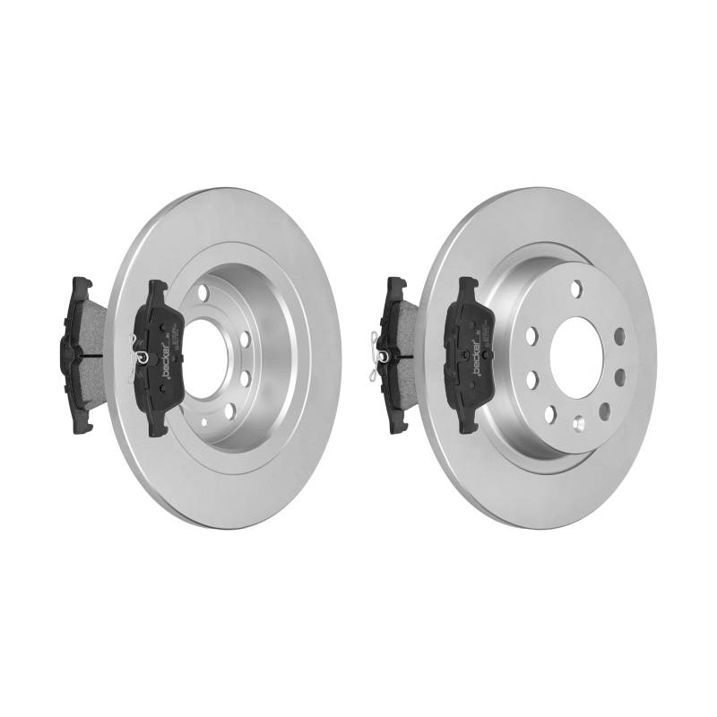 F.BECKER_LINE BREMSSCHEIBEN Ø278MM + BREMSBELÄGE HINTEN FÜR OPEL VECTRA C SAAB von f.becker_line