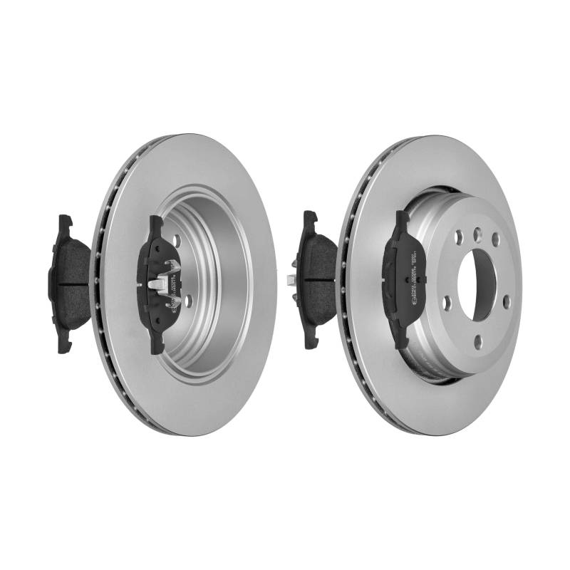 F.BECKER_LINE BREMSSCHEIBEN Ø278MM + BREMSBELÄGE VORNE FÜR FORD C-MAX II VOLVO von f.becker_line