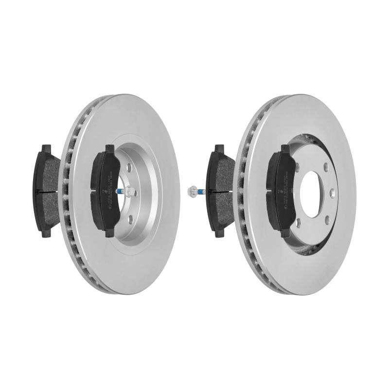 F.BECKER_LINE BREMSSCHEIBEN Ø283MM + BREMSBELÄGE VORNE FÜR CITROEN C3 PICASSO von f.becker_line
