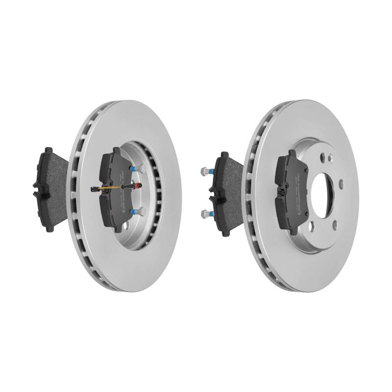 F.BECKER_LINE BREMSSCHEIBEN Ø288MM + BREMSBELÄGE VORNE FÜR MERCEDES-BENZ von f.becker_line