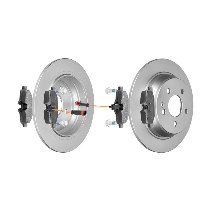 F.BECKER_LINE BREMSSCHEIBEN Ø296MM + BREMSBELÄGE HINTEN FÜR MERCEDES-BENZ VITO von f.becker_line