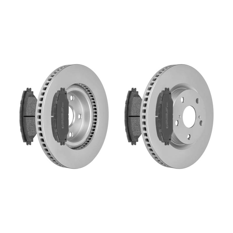 F.BECKER_LINE BREMSSCHEIBEN Ø296MM + BREMSBELÄGE VORNE FÜR RAV 4 III TOYOTA von f.becker_line
