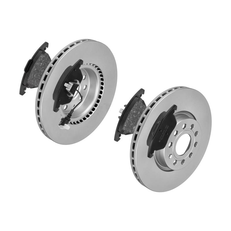 F.BECKER_LINE BREMSSCHEIBEN Ø312MM + BREMSBELÄGE VORNE FÜR VW PASSAT B7 SEAT von f.becker_line