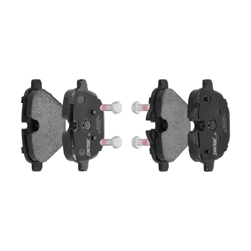 F.BECKER_LINE Bremsbeläge Hinten (10411072) passend für BMW 5 X3 7 I8 Z4 6 X5 X4 X6 | von f.becker_line