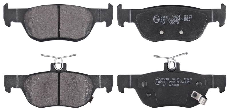 f.becker_line Bremsbeläge Hinten Rechts Links passend für MAZDA 3 Cx-30 Mx-30 von f.becker_line