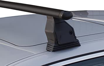 F.lli Menabo Dachträger BMW 5er (F10) ab 2010, 100% Made in Italy, mit einfacher Schnappmontage und Dachaufnahme, zugelassen und getestet nach EU-Norm, max. 75 kg Traglast, für Auto von MENABO