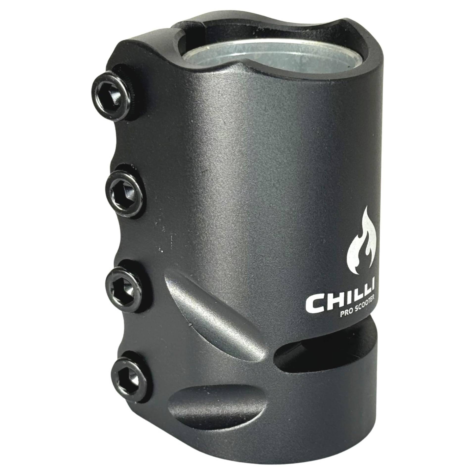 Chilli Pro Scooter Stunt-Scooter SCS 3-Bolt Compression Lenker/Gabel Klemme I Tret I Roller I für Lenker ohne Klemmschlitz I Bar Clamp (31,8 & 34,9 Schwarz) von F26