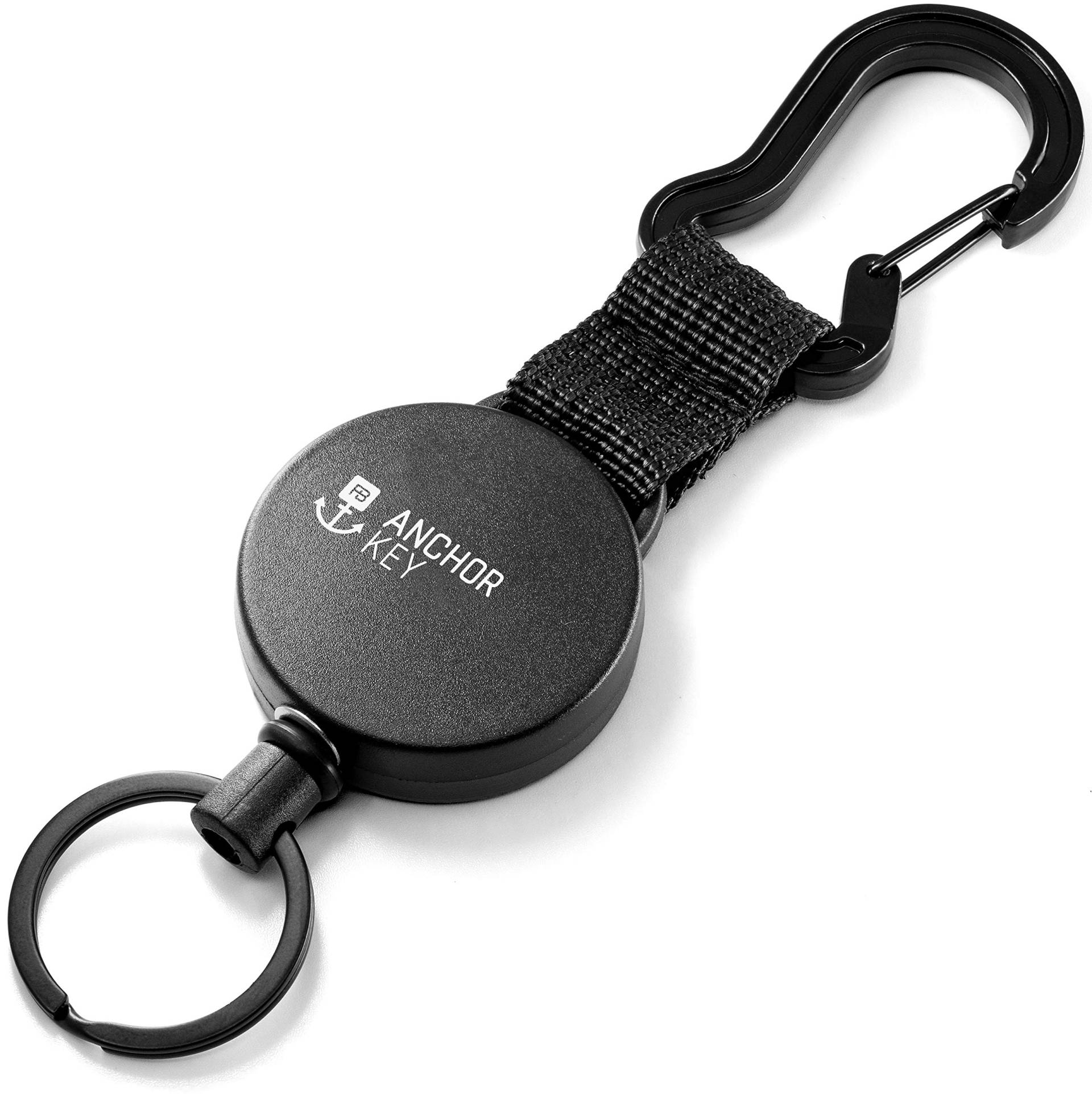 FABACH Schlüsselrolle Schlüsselanhänger ausziehbar - Jojo Schlüsselband mit 65cm Aramidseil - Einziehbarer Kartenhalter Ausweis Clip - Schlüssel Zipper und Ski Karten Halter für Hose und Gürtel FABACH Schlüsselrolle Schlüsselanhänger ausziehbar - Jojo Schlüsselband mit 65cm Aramidseil - Einziehbarer Kartenhalter Ausweis Clip - Schlüssel Zipper und Ski Karten Halter für Hose und Gürtel von FABACH