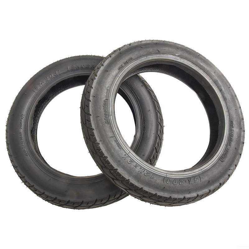 E Scooter Essential Assured schlauchloser Reifen, 30,5 cm, passend für Modell 12/2 x 2/4 (62203) (2 Stück) von FACAIIO