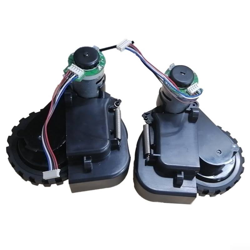 Räder-Set speziell als Ersatz für die rechte und linke Seite Ihrer vertrauenswürdigen Tefal Explore Roboter-Staubsaugermodelle (rechtes Rad + linkes Rad) von FACAIIO