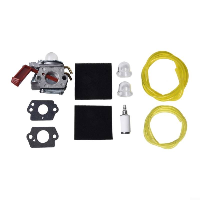 Vergaser-Set, kompatibel mit Homelite-Trimmer-Modellen UT33600A UT33650, mit komplettem Set von FACAIIO