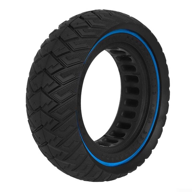Zuverlässiger Solider Reifenersatz bei 20,3 cm (8 5 Zoll) für Zero & Kugoo G2 Pro Elektroroller, verformt sich nicht (Bule Line) von FACAIIO