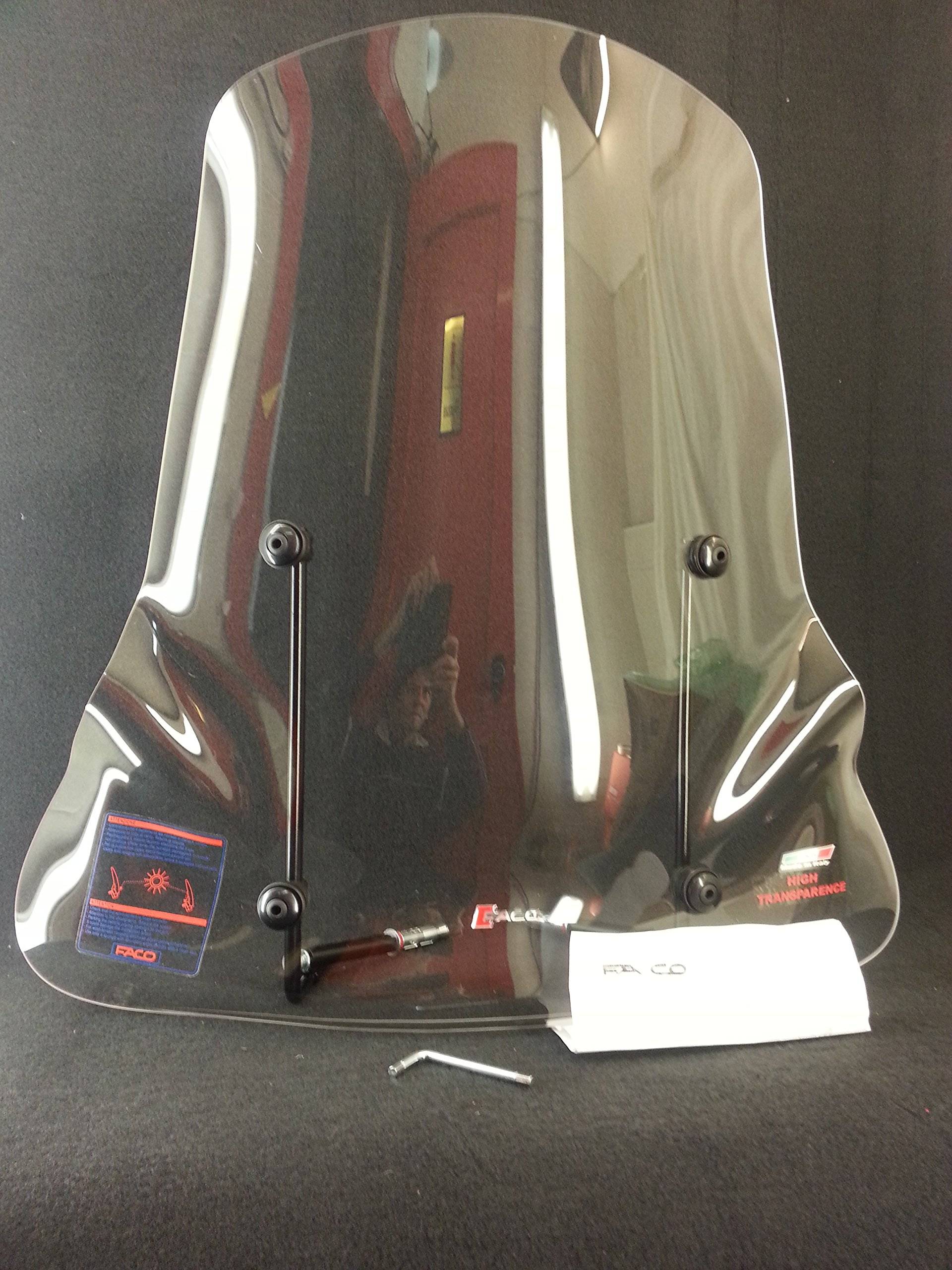 FACO Windschutzscheibe Gilera Piaggio Runner 50-125-180-200, Standard, siehe Foto, In-kanal, Motorrad FACO Windschutzscheibe Gilera Piaggio Runner 50-125-180-200, Standard, siehe Foto, In-kanal, Motorrad von Jlwiy