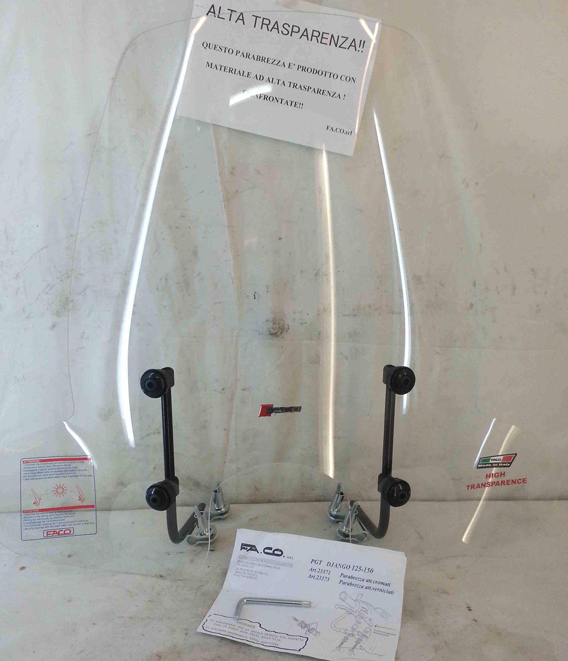 Windschutzscheibe Peugeot Django 125/150 Cod.23373 Paravent Windschutzscheibe Peugeot Django 125/150 Cod.23373 Paravent von FACO