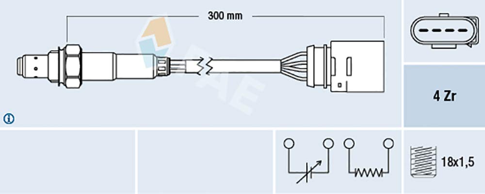 FAE 77197 Lambdasonde von FAE