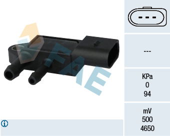 Sensor, Abgasdruck FAE 16103 von FAE