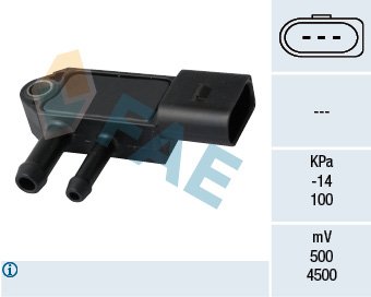 Sensor, Abgasdruck FAE 16109 von FAE