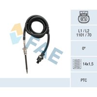 Sensor, Abgastemperatur FAE 68022 von FAE