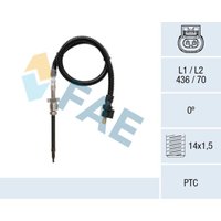 Sensor, Abgastemperatur FAE 68060 von FAE