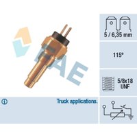 Sensor, Kühlmitteltemperatur FAE 34480 von FAE