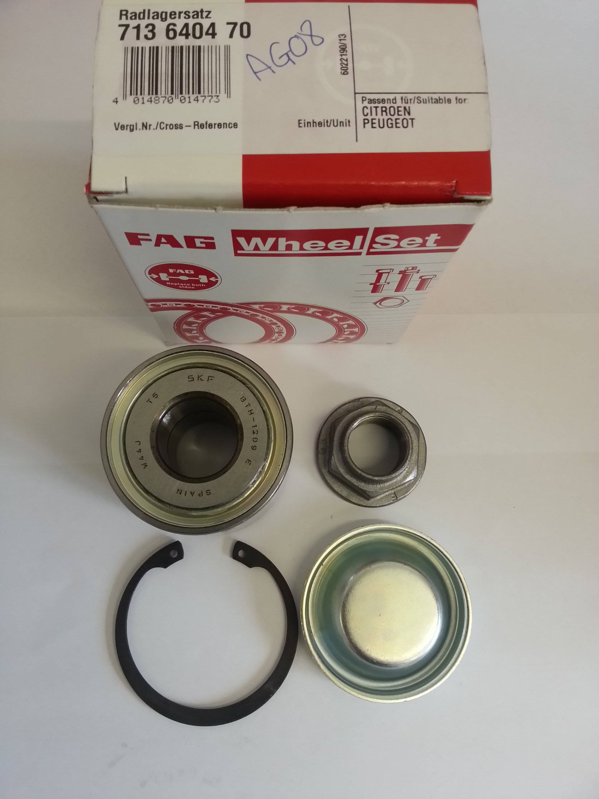 FAG 713 6404 70 Radlagersatz FAG 713 6404 70 Radlagersatz von FAG