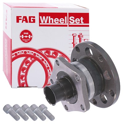 Schaeffler Fag 1x Radlagersatz, hinten [Hersteller-Nr. 713610500] für Audi, Skoda, VW von Schaeffler FAG