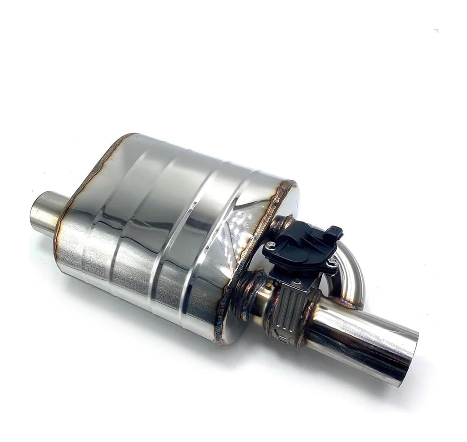 Auspuffblende Auto Auspuffanlage Elektrische Ventilsteuerung Rohrschalldämpfer Edelstahl Schalldämpfer (links/rechts) 51/63/76 Mm(76MM Left A) von FAHBSTR