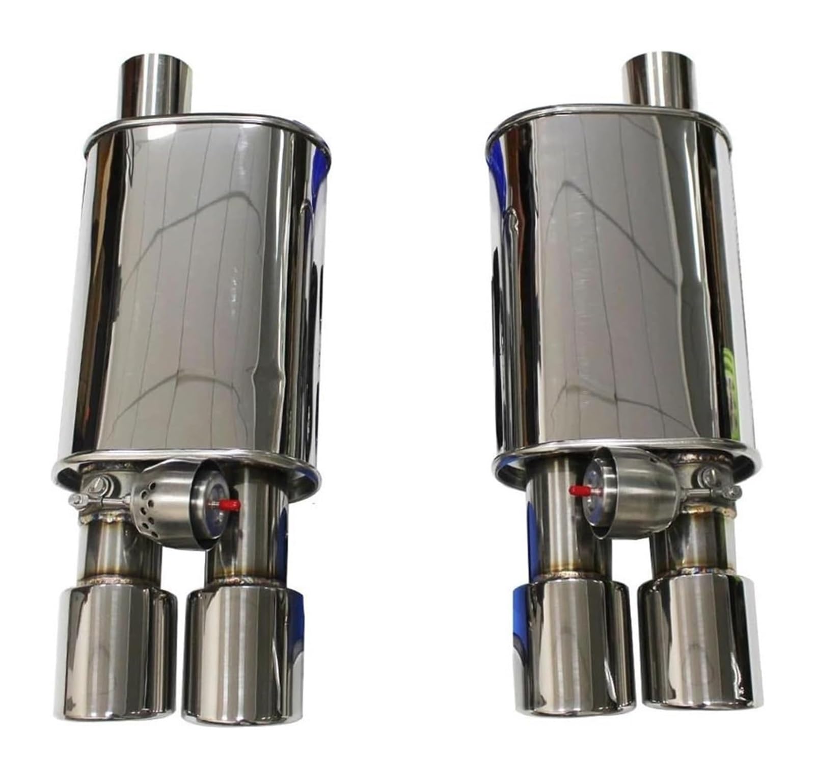 Auspuffblende Auto Auspuffanlage Vakuumventil Steuerrohrsatz Variabler Schalldämpfer Edelstahl Universal 51 63 76MM 1 Bis 2 Stück(76MM A) von FAHBSTR
