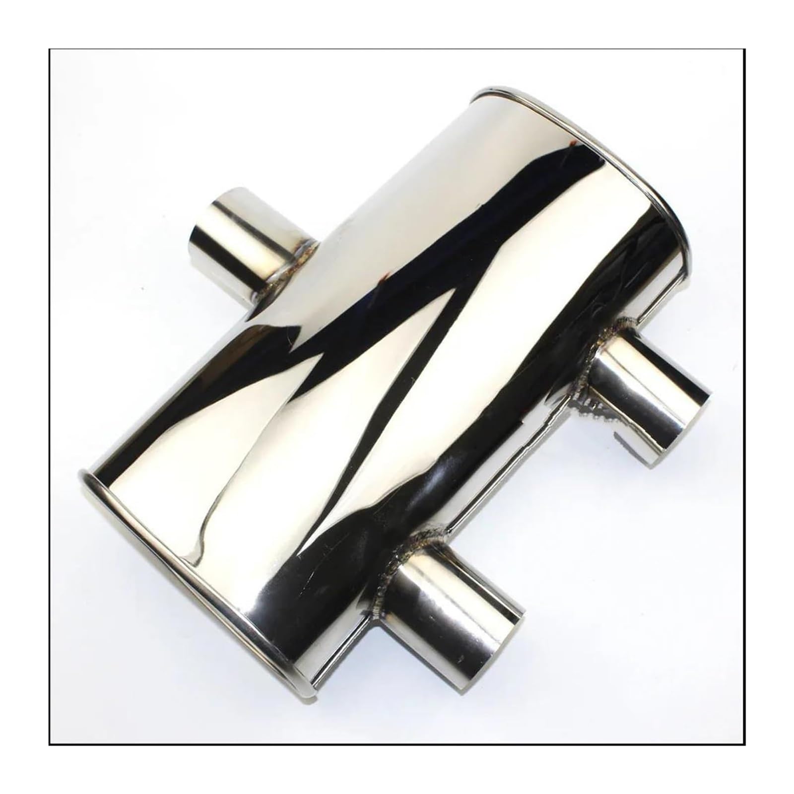 Auspuffblende Autozubehör T Styling Auspuffrohr Schalldämpfer Edelstahl Outlet System(51mm) von FAHBSTR