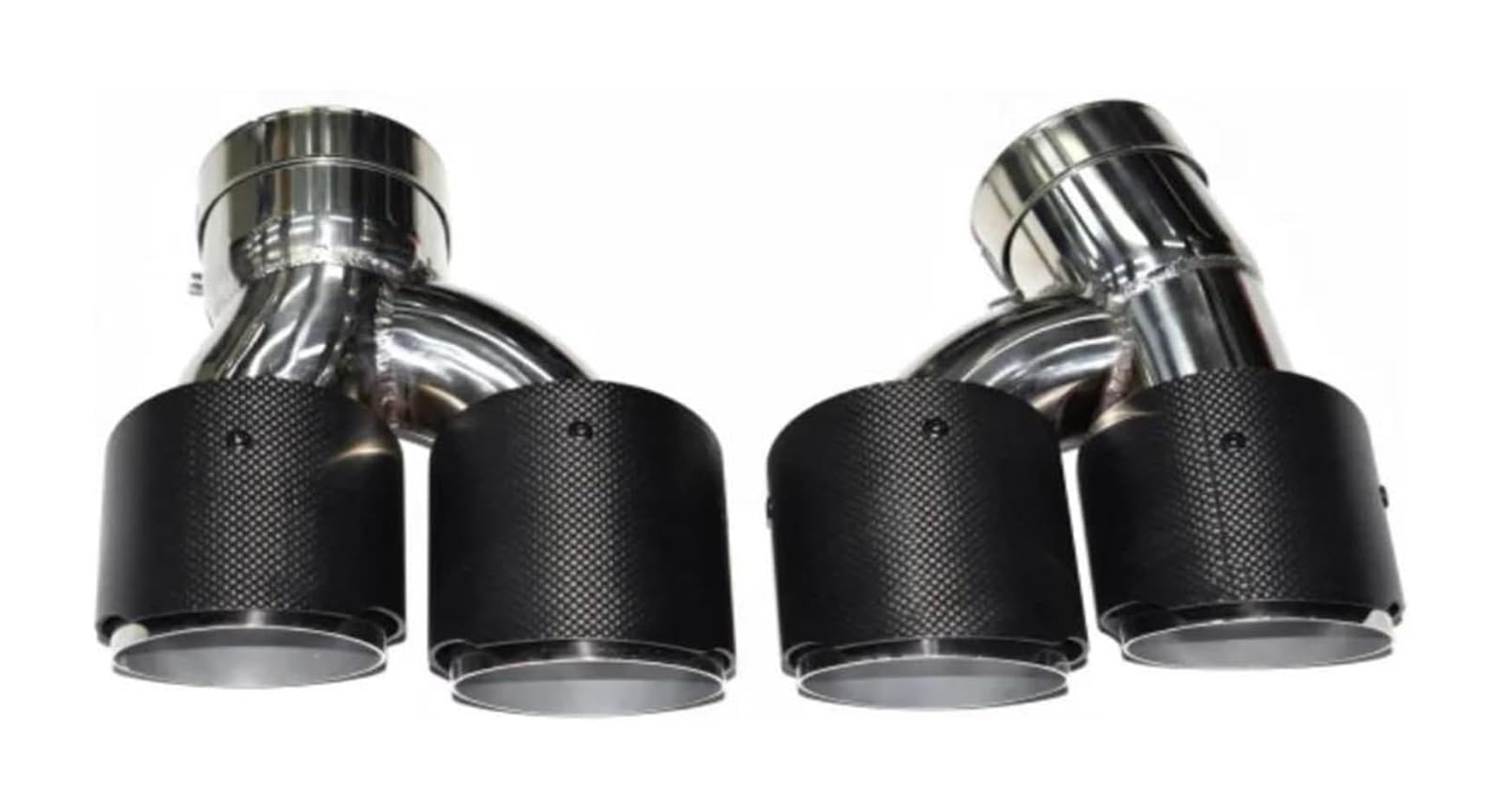 Auspuffblende Für 2018 2019 2020 2023 Für B&MW 5 Series G30 G31 Auspuffrohr Modifikation Quad Carbon Fiber Schalldämpfer Spitze Kopf(Carbon 3) von FAHBSTR
