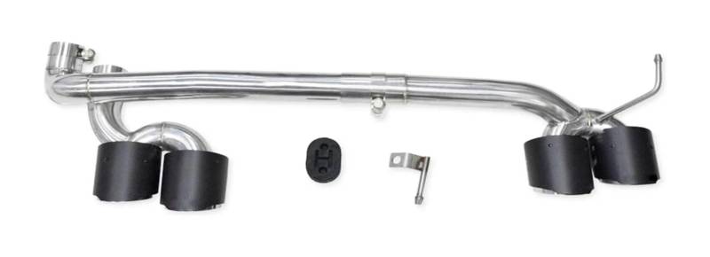 Auspuffblende Für B&MW F30 F31 320i 330i 328i 2017 2018 2019 Up Für M3 Dual Auspuff Spitze Look Quad Schwanz Rohr Schalldämpfer Düse System(Carbon a 48mm) von FAHBSTR