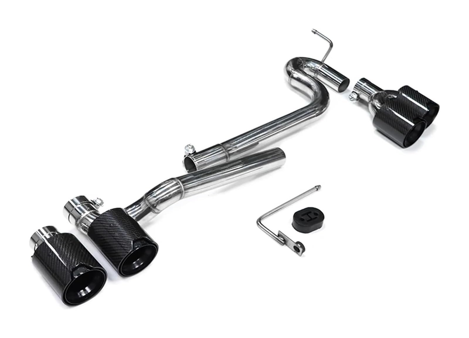 Auspuffblende Für B&MW Für F10 F11 F18 525i 520i 530i 523i 5er-Serie G30 G31 Für M5 Quad-Auspuff Heckstoßstange Schalldämpfer Spitze Endrohr(Onecolor) von FAHBSTR