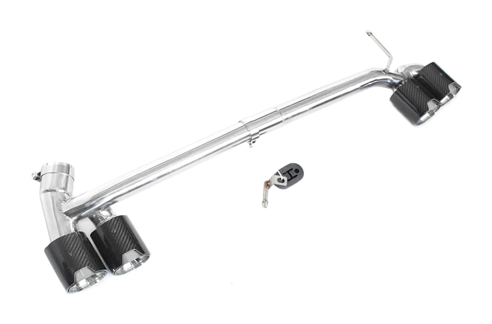 Auspuffblende Für B&MW Für F30 F31 318i F32 420i 418i 2013 2014 2015 2016 Quad Auto Auspuffblende Endrohr Carbon Schalldämpfersystem(Carbon B) von FAHBSTR
