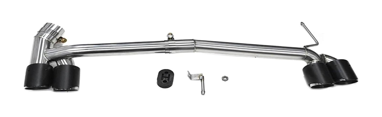 Auspuffblende Für B&MW Für F30 F31 318i F32 420i 418i 2013 2014 2015 2016 Quad Auto Auspuffblende Endrohr Carbon Schalldämpfersystem(Carbon a) von FAHBSTR