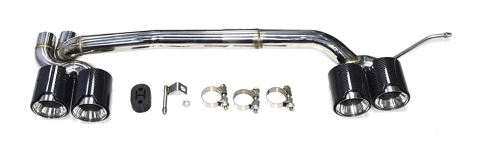 Auspuffblende Für B&MW Für F30 F31 320i 330i 328i 2017 2018 2019 Für M3 Quad Auspuff Tip Look Endrohr Schalldämpfer Düse System Tipps(Carbon a 54mm) von FAHBSTR