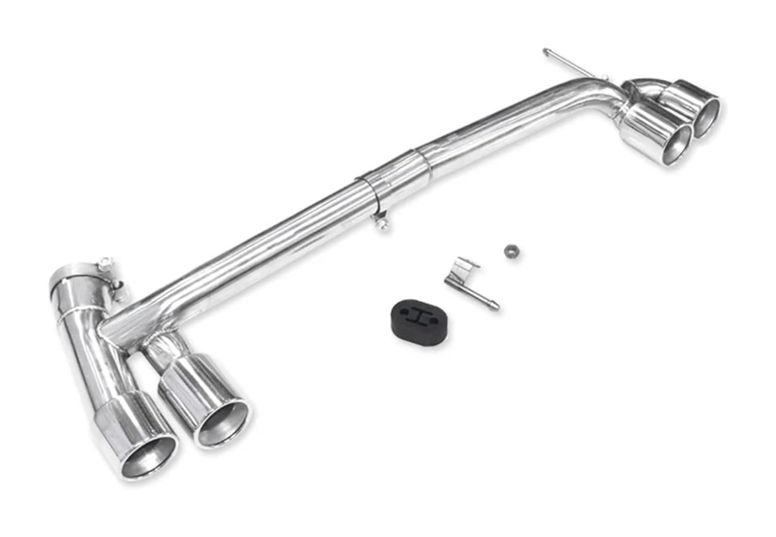 Auspuffblende Für B&MW Für F32 420i 425i 428i 430i Auspuffspitze Edelstahl Auto Rohr Endrohr Schalldämpfer(Silber) von FAHBSTR
