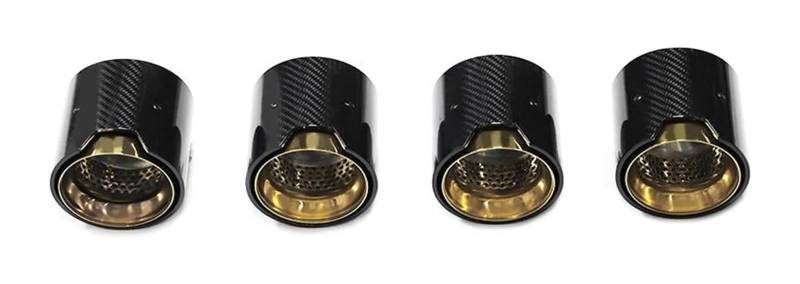 Auspuffblende Für B&MW Für M2 F87 Für M3 F80 Für M4 F82 F83 Autoschalldämpfer-Endrohr-Upgrade Spezielles Auspuffspitzensystem Aus Kohlefaser(Carbon E) von FAHBSTR