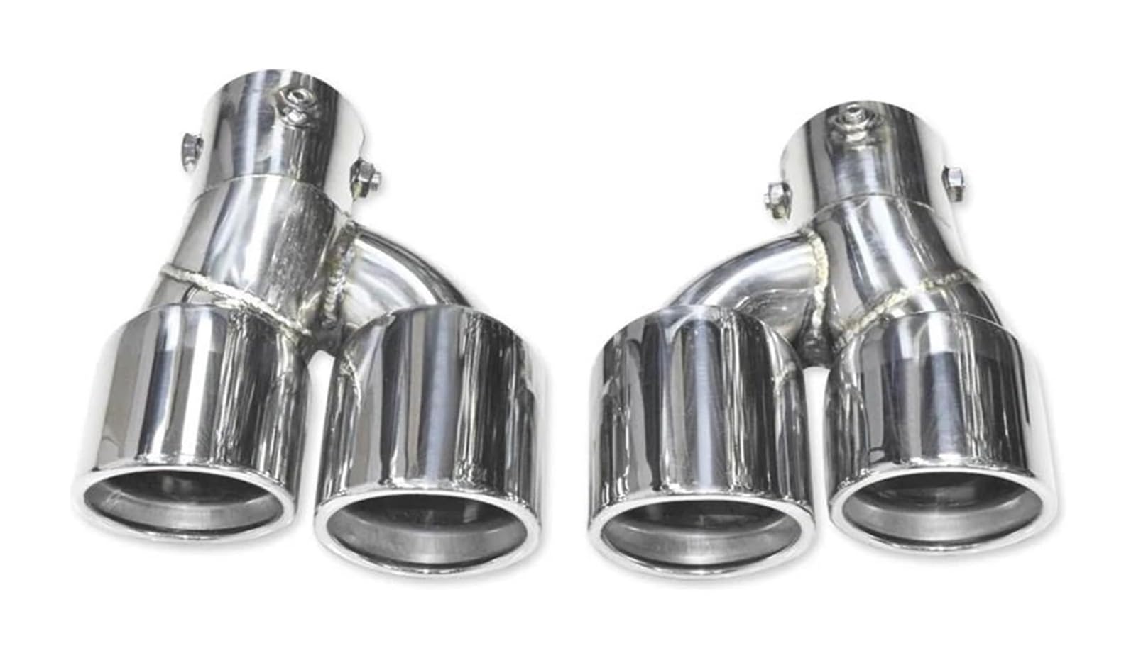 Auspuffblende Für B&MW G20 G21 320d 330i 325i 2020 2021 2022 2023 2024 Carbon Fiber Auto Auspuffrohr Schalldämpfer Spitze Schwanz 63mm Düse(Silber) von FAHBSTR