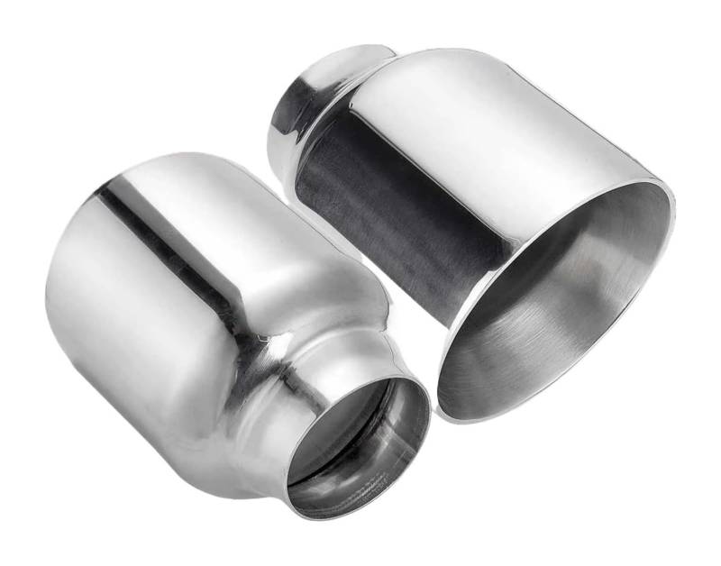 Auspuffblende Für B&MW Universal 63mm-101mm Edelstahl Auspuff Schalldämpfer Rohr Endrohr Doppelwand Tipps Abdeckungen Borte von FAHBSTR