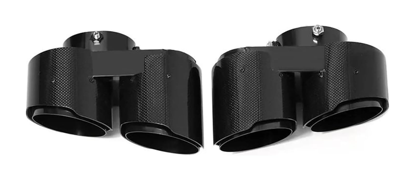 Auspuffblende Für B&MW X5 G05 X6 G06 X7 G07 2019+ Carbon Fiber Auspuff Schalldämpfer Spitze Endrohr System Düse(Carbon Fiber a) von FAHBSTR