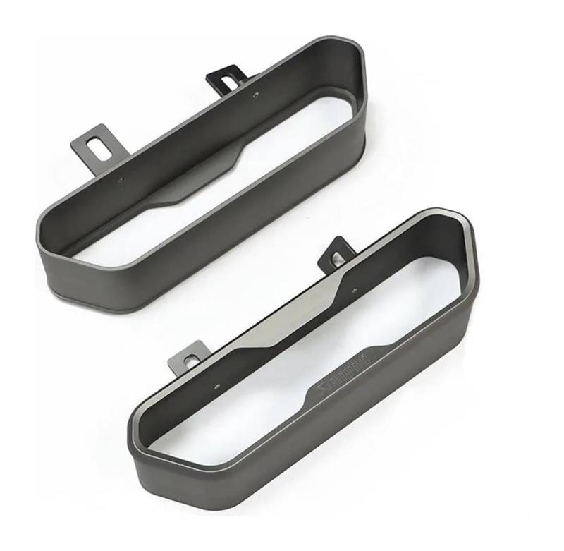 Auspuffblende Für B&enz G-Klasse G63 G500 G55 W463 Auto Auspuff Schalldämpfer System Düse Alu Endrohr 2 Stück(Gray) von FAHBSTR