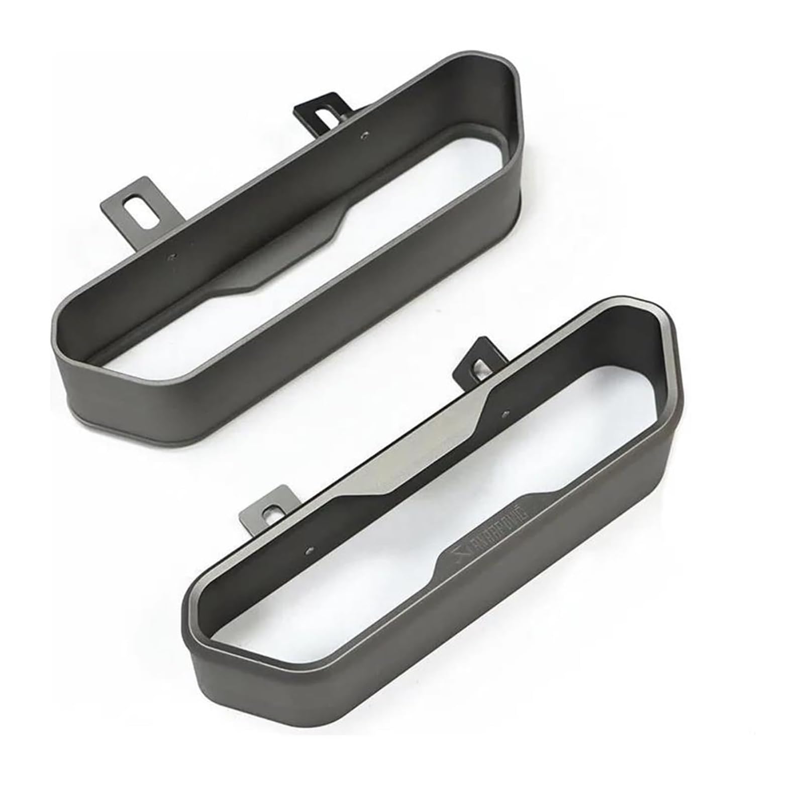 Auspuffblende Für B&enz G-Klasse G63 G500 G55 W463 Auto-Auspuffspitze Schalldämpfer Auspuffanlage Düse Alu-Endrohr 2 Stück(Gray) von FAHBSTR